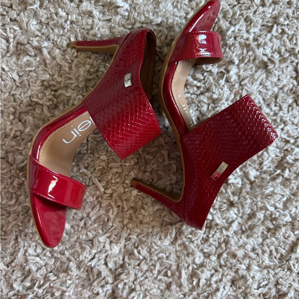Calvin Klein Red Heels